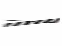 KnitPro Strumpfstricknadeln Karbonz, Karbonfasern, Länge: 20 cm