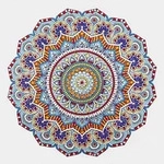 Ursus Diamond Painting "Mandala blau"