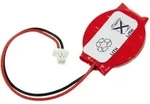 Bios-Batterie CR2032 mit Stecker rot oder gelb