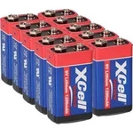 10x XCell Lithium 9V Block Batterie 1200mAh Rauchmelder-Set - passend f&uuml;r