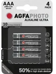 AGFAPHOTO Batterie Alkaline Ultra AAA 1.5V 4er Blister