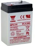 Yuasa NP4.5-6 AGM-Bleiakku 6V 4,5Ah &ndash; Faston F1 4,8 mm