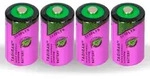 4x Tadiran Lithium 3,6V Batterie SL 750/S 1/2AA - Zelle 14250
