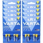 40x Varta 4903 Longlife Power Micro Batterie AAA im 4er Blister