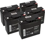 60V 23Ah Akku-Satz f&uuml;r Nova Motors Bendi &ndash; 5x Q-Batteries AGM