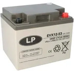 Landport EVX12-53 T6 12V 53Ah AGM-GEL Blei-Carbon Akku &ndash; zyklenfest, M6