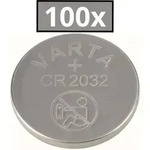 100x Varta Lithium 3V CR2032-P Bulk 3V/220mA lose