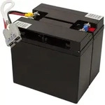 Ersatz-Akku f&uuml;r APC-Back-UPS RBC7 fertiges Batterie Modul zum Austausch Plug &...