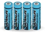 4x Ultralife Lithium 3,6V Batterie LS14500 - AA - UHE-ER14505 LS14500 Li-SOCl2