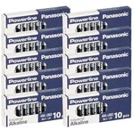 100x MICRO AAA LR03 MN2400 Batterie PANASONIC POWERLINE INDUSTRIAL 1383mAh