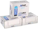 300x XCell AAA LR03 Micro Super Alkaline 1,5V Batterie