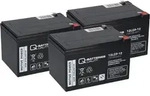 Kompatibler Akku E Roller E Scooter Quad E Bike 36V 3x 12LCP-12 12V-13Ah AGM QB