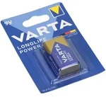 10x VARTA 4922 Longlife Power 9V Block Batterie 6LR61 - passend f&uuml;r Rauchmelder,