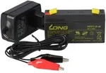 Kung Long WP1.2-6 Akku-Ladeger&auml;t-Set 6V 1,2Ah &ndash; passend f&uuml;r Notlicht, Alarm...