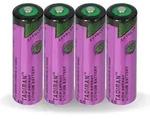 4x Tadiran Lithium 3,6V Batterie SL 760/S AA - Zelle LiSOCl2 2200mAh