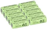 10x Akku 1/2AAA 1,2V / 350mAh X1/2AAA