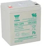 Yuasa RE5-12FR AGM-Bleiakku Standby & zyklisch 12V 5Ah flammhemmend &ndash; Faston...