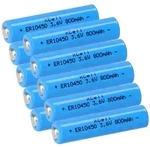 10x XCell Lithium 3,6V Batterie ER10450 AAA - Zelle