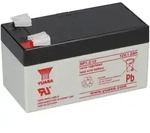 Yuasa NP1.2-12 AGM-Bleiakku 12V 1,2Ah VdS &ndash; Faston F1 4,8 mm
