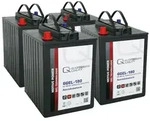 Ersatzakku 24V 180Ah Gel Batterien f&uuml;r K&auml;rcher Reinigungsmaschinen QB