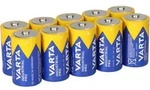 10x Mono D LR20 MN1300 VARTA Alkaline Batterie 4020 Industrial Batterien