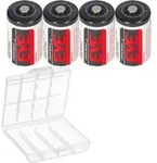 4x EVE Lithium 3,6V Batterie ER14250 1/2 AA ER 14250 + Box