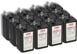 12x Nissen Konstant 45 4R25 Batterie 6V 45&ndash;50Ah &ndash; passend f&uuml;r Warnleuchten,