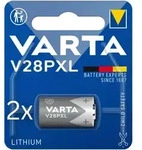 2x Varta V28PXL Photobatterie Lithium 6V 170mAh 1er Blister