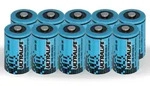 10x Ultralife Lithium 3,6V Batterie LS14250 1/2 AA UHE-ER14250