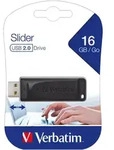 Verbatim USB 2.0 Stick 16GB, Slider
