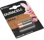 2er Blister Duracell MX2500 AAAA Batterie AlMn