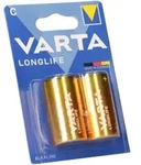 Varta Batterien C Baby, 2er Blister, Longlife, Alkaline, 1,5V, ideal f&uuml;r