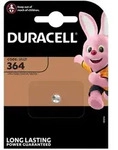 Duracell Uhrenbatterie D364 AgO 1,55V 20mAh Blister
