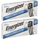 20x Energizer Ultimate Batterie Lithium LR03 1.5V AAA Micro L92