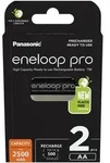 2x eneloop pro Mignon Akku BK-3HCDE/2BE Ni-MH 1,2V / 2500mAh