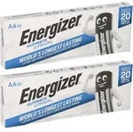 20x Energizer Ultimate Lithium AA Mignon L91 FR6 1,5V - 2x 10er Schachtel