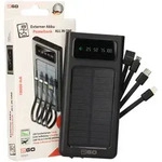 2GO Powerbank All In One 10000mAh mit Solarpanel