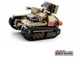 Sluban Army kleiner italienischer Panzer M38-B0709