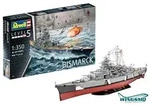 Revell Schiffe Battleship Bismarck 1:350 05040