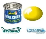 Revell Modellbau Farben Email Color Gelb gl&auml;nzend 14ml RAL 1018 32112