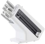 Ninja StaySharp Rostfreier Messerblock mit integriertem Schleifer 6-teiliges Set in