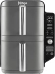 Ninja Double Stack XL 2-Ebenen Hei&szlig;luftfritteuse 9,5 L in Grau | SL400EU | von