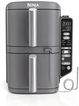 Ninja Double Stack XL-Hei&szlig;luftfritteuse mit 2 Schubladen und Smart Cook System 9,5 L