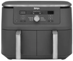Ninja MAX 6-in-1 Dual Zone Hei&szlig;luftfritteuse 9,5 L in Black | DZ400EU | von