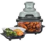 Ninja CRISPi 4-in-1 Tragbare Glas-Hei&szlig;luftfritteuse in Graut&uuml;rkis | FN101EUSG | von