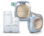 Shark FacialPro Glow + DePuffi Hydro-Powered Facial System f&uuml;r zu Hause in Blau 