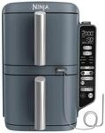 Ninja Double Stack XL Hei&szlig;luftfritteuse mit 2 Schubladen 9,5 L &ndash; Blau |...
