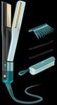 Shark SilkiPro Straight Gl&auml;tteisen und Haartrockner - Blau in Blau | HT401EUBL | von