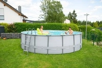 Summer Waves Elite Pool &Oslash;549 x 132 cm anthrazit