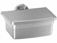 AMARE Feuchttücherbox aus Edelstahl, Bad Aufbewahrung, Taschentuchspender,